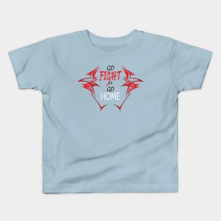 vector design - go fight Kids T-Shirt